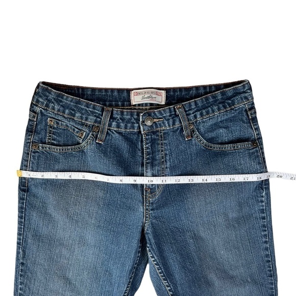 Vintage Y2K Levi’s Strauss Stretch Low Rise Bootcut Boot Cut Denim Jeans Size 8 - Picture 12 of 16
